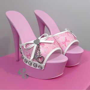 Dolls Kill x Sugar Thrillz “Get Like Me Platform Heels”